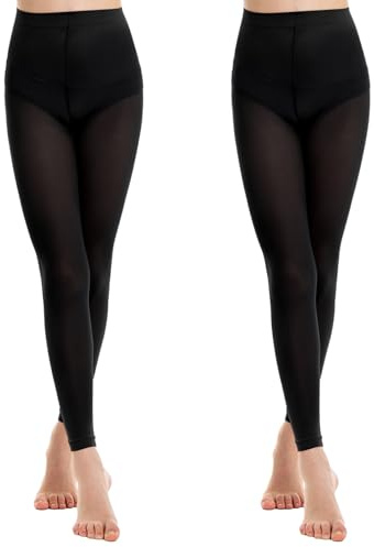 MANZI Ballettstrumpfhose Mädchen Tanz Leggings Kinder Strumpfhose Ohne Fuss