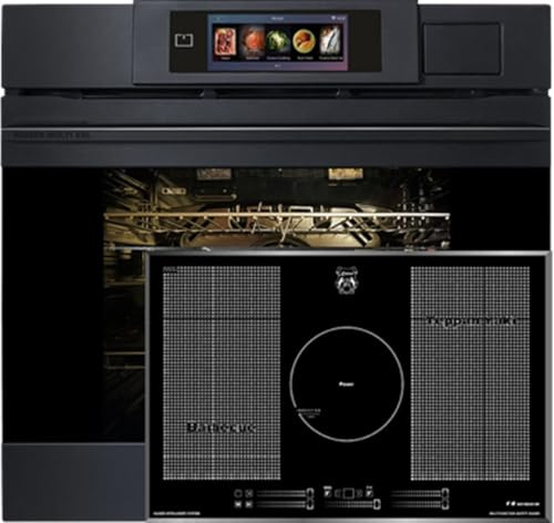 Kaiser EH 6341 - Horno de vapor eléctrico empotrable (86 L, TFT, 6341, número de zonas de cocción, placa de inducción), color gris grafito mate