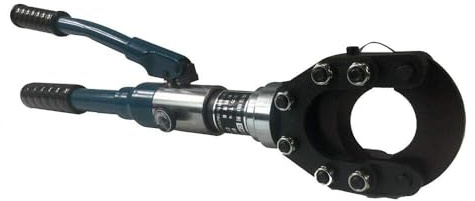 Cizalla De Cable Hidráulico Tijeras De Corte Hidráulico Cortador De Cable De Cobre 70kN Diámetro Máximo 50mm - Negro