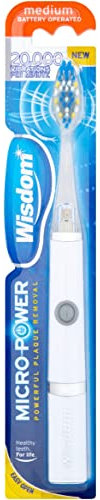 Wisdom Micro Power Medium Battery Operated Toothbrush