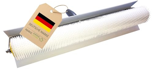 Green Home Entlüftungsroller 50 cm – Profi Stachelwalze mit 31 mm Stacheln & Spritzschutz – Luftblasen-Entferner für Epoxidharz, Estrich & Ausgleichsmasse | Lösungsmittelbeständig | Profi Qualität