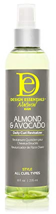 Design Essentials Natural Almond & Avocado Daily Curl Revitaliser, 8 Ounce