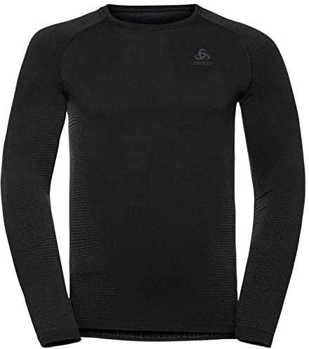 Odlo Hombre Camiseta de manga larga de ropa interior funcional PERFORMANCE WARM ECO