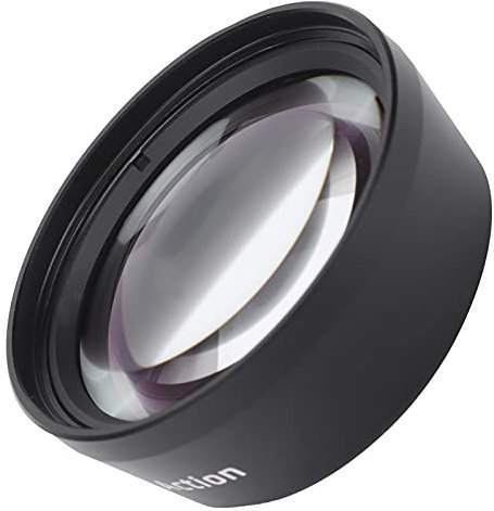 25-40 MM Kamera-Makroobjektiv, 15-Fach Hochauflösender Makroobjektivfilter, Wasserdichter Makrofilter mit Mehrschichtiger Beschichtung, Makroobjektiv aus Optischem Glas für die Action-Kamera