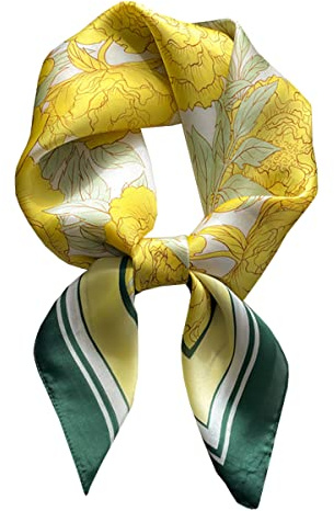 Ecroon dam sidenkänsla halsduk halsduk halsduk dam sidenscarf sidenscarf scarf bandana näsduk ansats handled