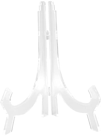 KIMISS Soporte para Reloj y Certificados de Acrílico, Bracket para Álbum de Fotos, Display Elegante para Hogar o Oficina, Soporte Multiusos