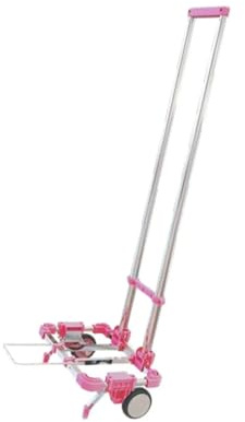 EHVYBDX Folding Hand Truck Folding Hand Truck Heavy Duty Shopping Cart for Travel Transportation Moving Folding Trolley for Home, Office, Garden and DIY