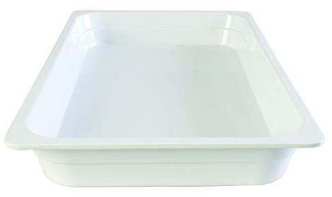 Restaurant Essentials Gastronorm pan melamine container, full size, 1/1, 65 mm/ 2 1/2 deep, comes in each