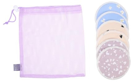 Abaodam Wiederverwendbare Stilleinlagen Aus Waschbare Stillkissen Für Die Stillzeit Saugnapf Pads Für ütter Stillzubehör Und Stillbedarf