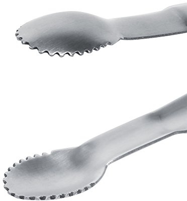 SIXRUN Pratica Pinza per Zucchero e Ghiaccio in Acciaio Inox, Buffet, Clamp/Holder da 9,9 Cm, Aiutante da per Feste