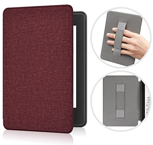 Zcooooool tygöverdrag för 6 Amazon Kindle 10: e generationen (2019 släppt. Modell nr J9G29R) Anti-slide Paperwhite fodral