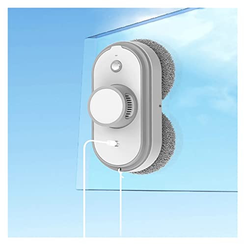 Samnuerly Window Cleaner Robot Water Tank Window Cleaner Robot Suction Anti Falling Robotic Vacuum Vleaner Smart Glass Washer For Outer Big Window for Outdoor/Indoor Windows Table Tile Ceiling