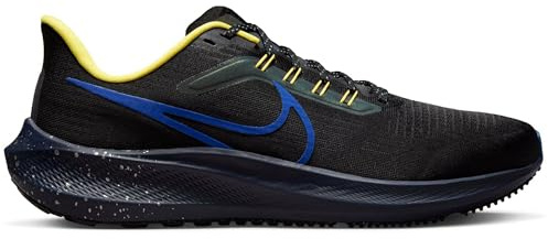 NIKE Air Zoom Pegasus 39 Men's Running Trainers Sneakers Shoes DZ4846 (Black/Hyper Royal-Thunder Blue 001) UK9 (EU44)