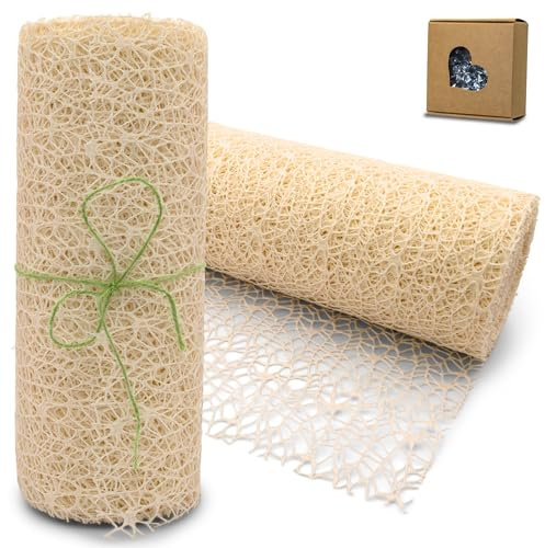 Tischläufer Vanille – 29cm x 3m in Netzoptik, strukturierter und wiederverwendbarer Dekostoff für Feiern, Gastronomie & Zuhause