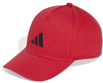 adidas Unisex Kids Kids Cap, Pure Ruby/Black, L