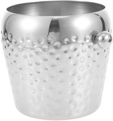 CONGARTENO de Hielo Inoxidable para Almacenamiento de Bebidas Contenedor de Hielo para Bar y Fiesta para Cerveza Vino y Cócteles Diseño Clásico y Seguro de Limpiar