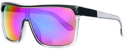 HONMEET Gafas Deportivas Unisex Anti-uv Protección Uv Ligera y Resistente para Ciclismo Running y Senderismo al Aire