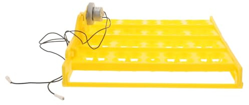 Veemoon Plateau D'incubation Automatique pour 16 Œufs en Plastique Accessoire pour Incubateur D'œufs de Poule Rotation Automatique pour Chauffage Uniforme Adapté Incubateur Domestique