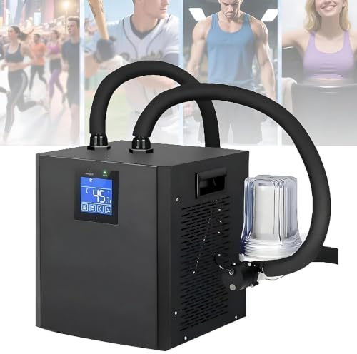 MIAOXIAOLONG Enfriador De Inmersión En Frío, Máquina Enfriadora De Agua para Baño De Hielo con Bomba Y Filtro, Fácil Instalación para Gimnasio En Casa