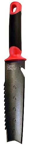 Radius Garden 16211 Couteau de Sol à Main dentelée en Acier au Carbone