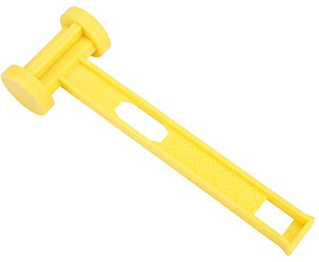 Zerone Tent Hammer, Portable Plastic Mallet Ground Nails Hammer Tent Peg Hammer Accessories Stakes Kit for Camping Hiking Fishing