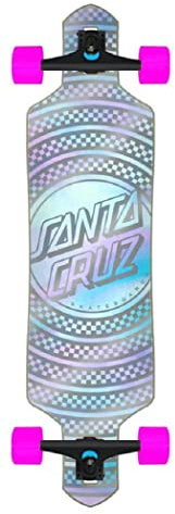 Santa Cruz 9.0 Prismatic Dot Drop Through Cruiser