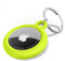 oakxco für Airtag Schlüsselanhänger, Airtag Hülle Silikon Wasserdicht, süßes tragbares Zubehör, hundehalsband, fahrrad, katzenhalsband, geldbeutel, Kompatibel mit Apple Airtag, Neon Gelb