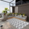 Kangmusi Outdoor-Teppich Grau 120x180 cm PP, kangmusi316949