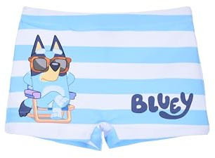 Bluey Bañador para Niño, Diseño Bingo Shorts de Baño Bañador Infantil, Talla 4 Años