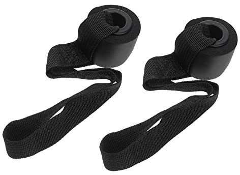 Toyvian 2piezas Bandas Elásticas para Fitness Anclaje para Puerta Correas Resistentes Núcleo De PVC para Entrenamiento Casa y Yoga
