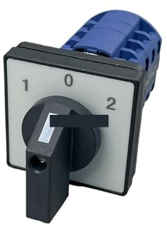 1 PZ LW26 20 LW26-20/4 1-0-2 AC 500V 20A Selettore rotativo universale 1-0-2 On-Off-On 3 posizioni Interruttore di commutazione a camma