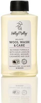 Holly Molly Delicate Wool Wash & Care, with Gold Lanolin