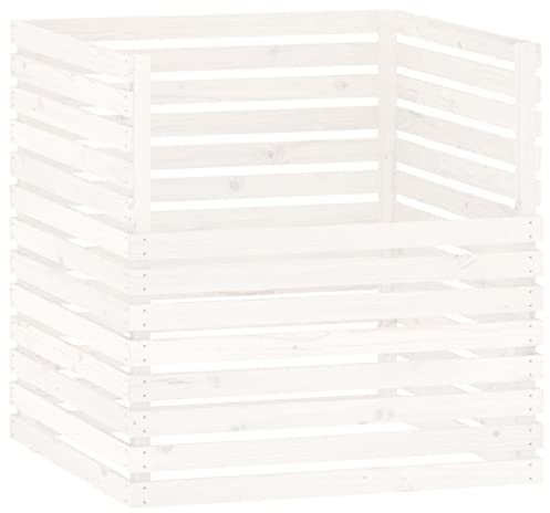 Lumanois Compostador de Madera Maciza de Pino 100x100x102 cm,Casa y jardín,Jardín,Jardinería,Compostaje,Compostadores,24.73kg-822193