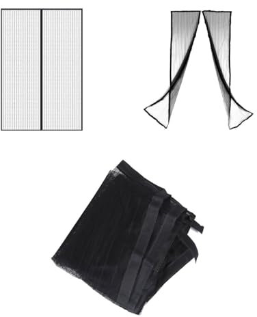 TEMPO DI SALDI Zanzariera Magnetica Tenda 240x140 Cm Per Porte Finestre Anti Zanzare Mosche