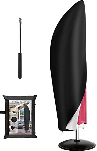 Copertura Protettiva per Copri Ombrellone a braccio, 265 cmx 40 cm / 70 cm / 50 cm Coperture per Ombrelloni Parasol Cover Copriombrellone Impermeabile 210D Tessuto Oxford Telo1