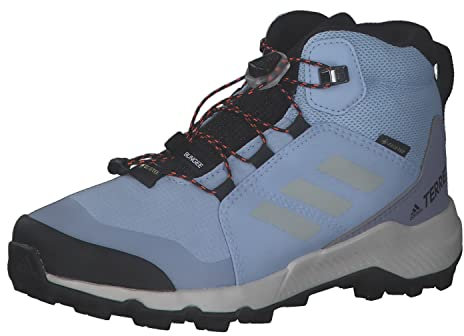 ADIDAS Terrex Mid GTX Walking-Schuh, Blue Dawn Grey One Solar Gold, 34 EU