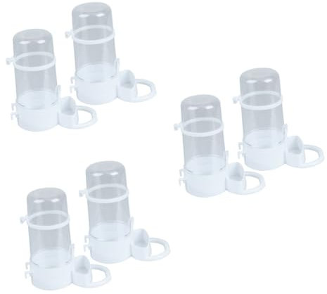 MILISTEN 6 STK Automatischer Vogelfutterspender Wasserflaschenhalter Für Hamster Haustier-wasserflasche Kaninchenfutter Kaninchen Wasserflaschen Wassernapf Für Hamster Tierfutter