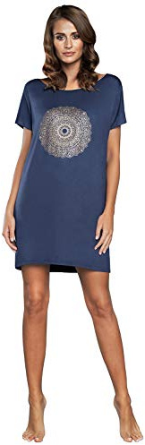 Italian Fashion Chemise de Nuit Allaitement | Pyjama Grossesse et Maternité | Pyjama Femme Enceinte pour la Maison et l’Hôpital | Tenue Maternité Accouchement en Viscose S-XXL