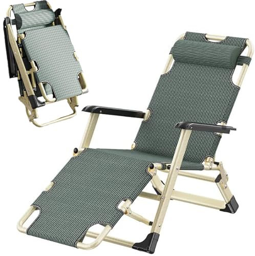 BEOTAY Gartenliege,Sonnenliege Klappbar,Kippliege Für Deck, Terrasse, Strand, Hof,5 Gänge Einstellbar,52Cm Breit Camping Liegestuhl,150 Kg/330 Pfund,Keine Installation Erforderlich