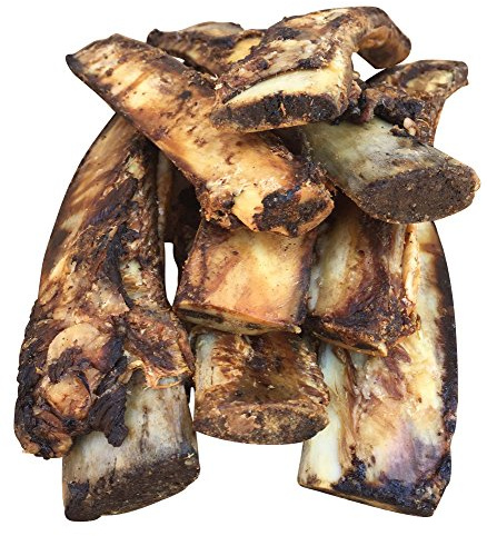 K9 Connoisseur Beef Marrow Rib Dog Bones Long Lasting 8 to 10 Inch Long - USA Made Single Ingredient for Medium Dogs Upto 50 Pounds - 8 Pack
