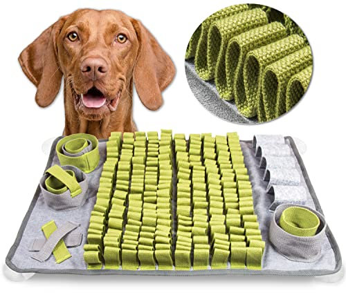 ToBu Line® Schnüffelteppich für Hunde - Extrem widerstandsfähiges Material - waschmaschinengeeignet bis 30 Grad - Intelligenzspielzeug für Hunde von deutschem Unternehmen