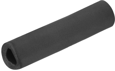 QUARKZMAN 1Pcs 32x58mm (ID*OD) Tubo de Espuma para Soporte de Agarre de Mango, 25cm Aislamiento Autoadhesivo para Tuberías Revestimiento para Aire Acondicionado Gimnasio Equipo, Negro
