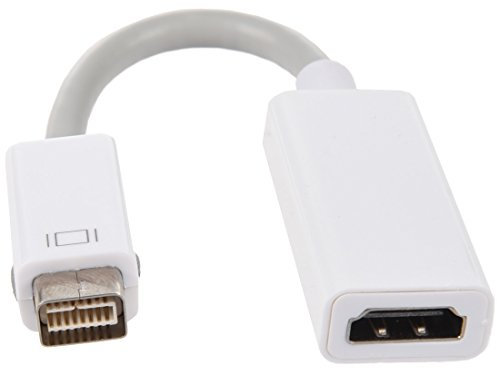 Muuoeou Cable - 1102-0.2 - Mini Cable adapter DVI to female for (0.20 m) white