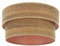 PRENDELUZ Lampenfuß aus dunklem Holz, E27, Maße 40 x 35 x 21 cm – ideal zum Dekorieren, zur Beleuchtung von Räumen und zur Schaffung einer gemütlichen Atmosphäre.