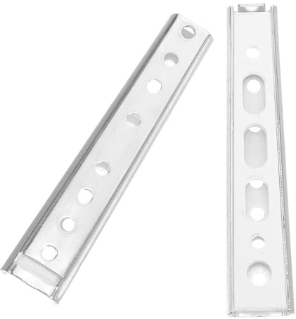 INOOMP Herrajes de Conexión para Sofá 2 Piezas, Conectores Modulares Deslizantes para Muebles, Soporte de Bloqueo Resistente para Marco de Cama, Accesorios para Uso Doméstico y Oficina