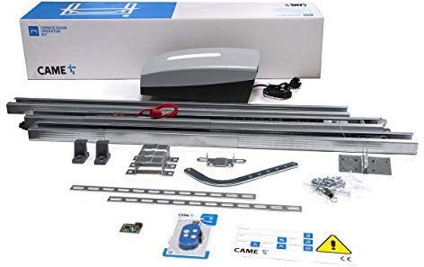 CAME 8K01MV-007 Garagentorantrieb Im Set Für Garagentore VER06k03, Max. Torfläche 9 m², Zugleistung 600n, 24 V DC Motor. Hellgrau
