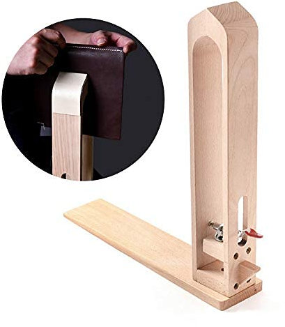 LYFJXX Holz Leder Craft Handnähen Leder Craft Schnürung Nähklemme Pony Horse Clamp für Leathercraft Nähen DIY Tool