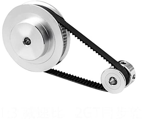CENPEK 2GT Synchronous Wheel 20 60 Teeth 5mm Bore Aluminum Timing Pulley Length 200mm Width 6mm Belt