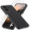 LYJERRY Custodia Per TCL 40 Nxt Paper 4G Cover + 2Pcs Pellicola Vetro Temperato Per TCL 40 NxtPaper 4G Protettiva Leggero Protector TPU Cover Silicone di gomma Phone Case 9H Vetro Protettiva,Nero