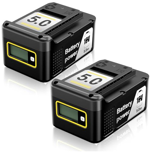 2PACK 18V 5.0Ah Ersatzakku für Kärcher Battery Power18/50 Akku Kompatibel mit Kärcher 18V Battery Power Werkzeugen